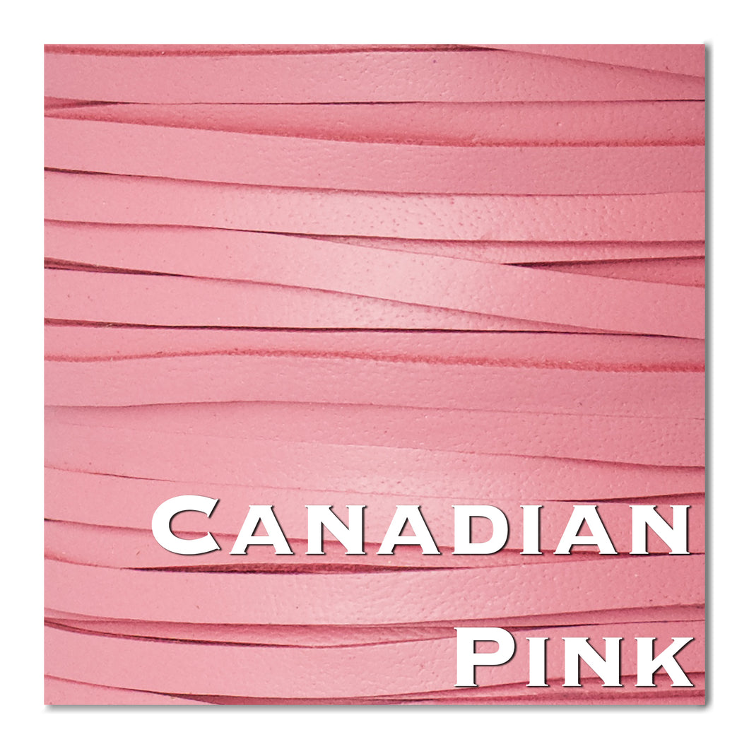 Kangaroo Leather Lace-PACKER CANADIAN PINK