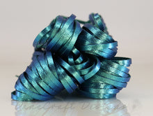 Load image into Gallery viewer, Kangaroo Leather Lace-Limited Edition Custom Color-AQUA TWO TONED 010922-54
