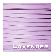Load image into Gallery viewer, WHOLESALE-Kangaroo Leather Lace-PACKER LAVENDER
