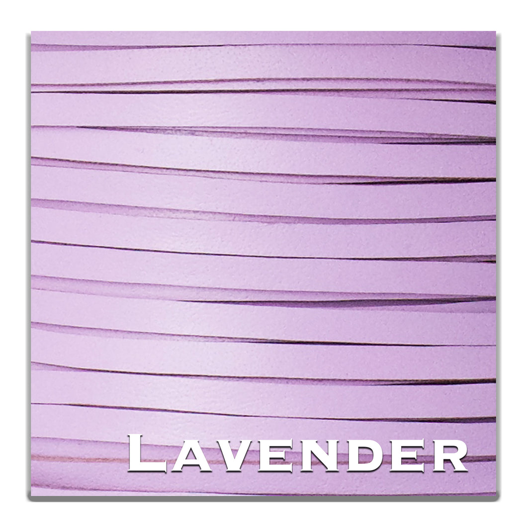 Kangaroo Leather Lace-PACKER LAVENDER