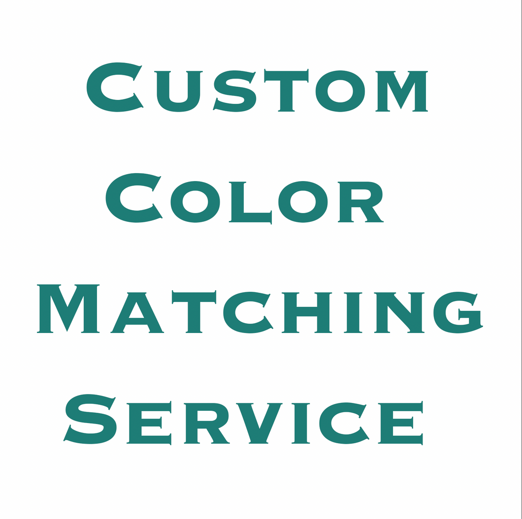 CUSTOM COLOR MATCHING SERVICE-Lacing Colors Designed Just For You