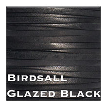 Load image into Gallery viewer, Kangaroo Leather Lace-Birdsall Kangaroo Leather-GLAZED BLACK
