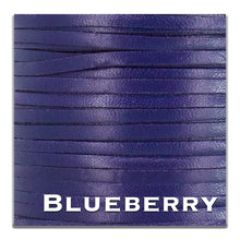 Load image into Gallery viewer, Kangaroo Leather Lace-BIRDSALL BLUEBERRY

