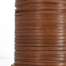 Load image into Gallery viewer, Kangaroo Leather Lace-BIRDSALL GLAZED BRANDY
