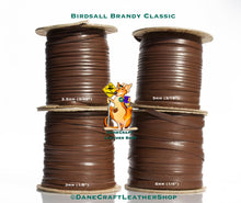 Load image into Gallery viewer, WHOLESALE-Kangaroo Leather Lace-BIRDSALL BRANDY
