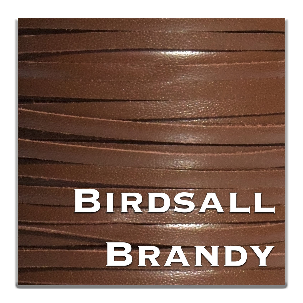 WHOLESALE-Kangaroo Leather Lace-BIRDSALL BRANDY