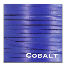 Load image into Gallery viewer, WHOLESALE-Kangaroo Leather Lace-BIRDSALL COBALT
