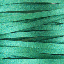 Load image into Gallery viewer, Kangaroo Leather Lace-DaneCraft Custom Color-EMERALD Super Sparkle
