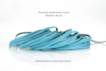 Load image into Gallery viewer, Kangaroo Leather Lace-PACKER Kangaroo Leather-BRIGHT BLUE
