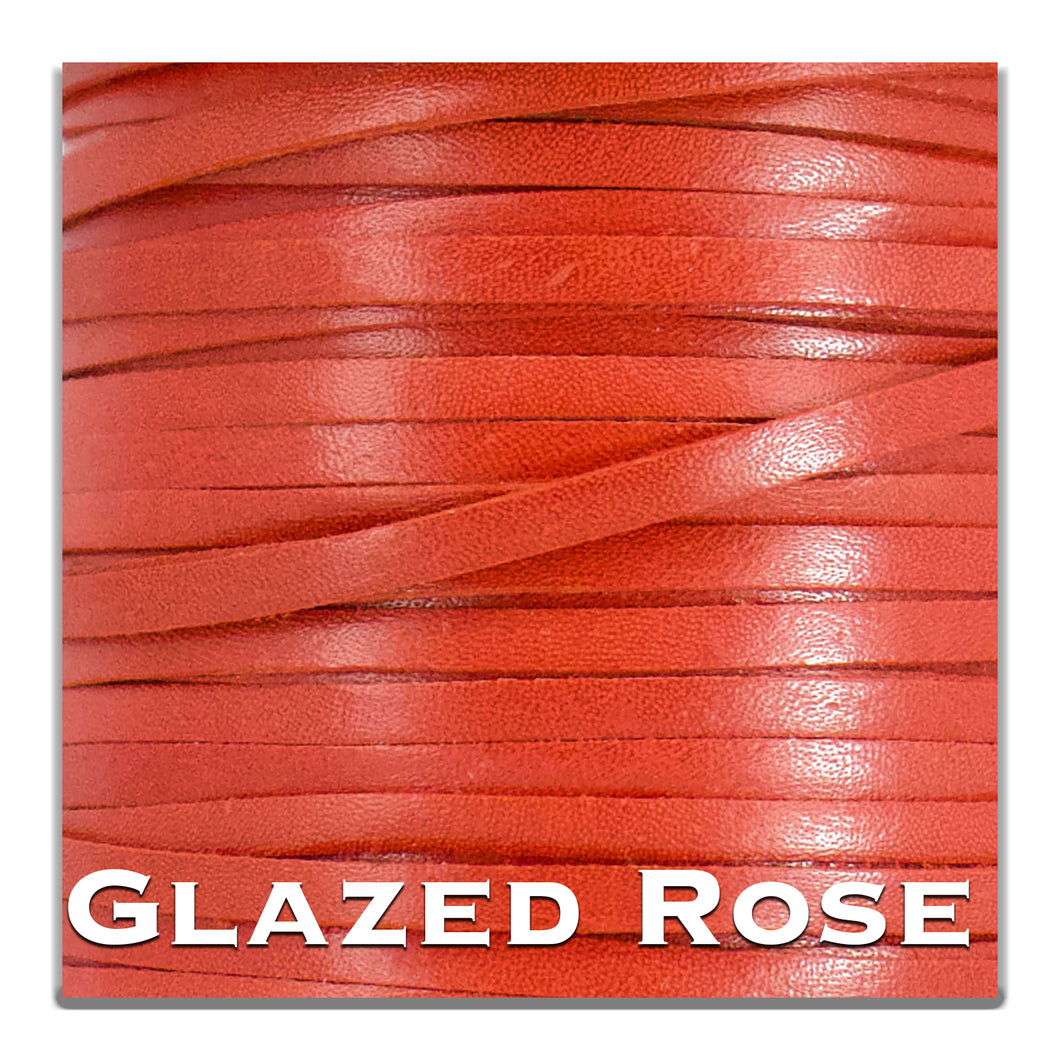 Kangaroo Leather Lace-BIRDSALL GLAZED ROSE
