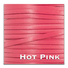 Load image into Gallery viewer, Kangaroo Leather Lace-BIRDSALL HOT PINK

