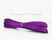 Load image into Gallery viewer, Kangaroo Leather Lace-DaneCraft Custom Color-VIBRANT VIOLET Super Sparkle

