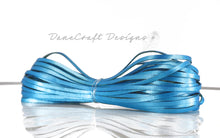 Load image into Gallery viewer, Kangaroo Leather Lace-DANECRAFT Custom Color-SKY BLUE METALLIC
