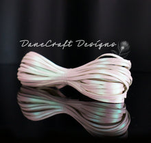 Load image into Gallery viewer, Kangaroo Leather Lace-DANECRAFT Custom Color-MOTHER Of PEARL IRIDESCENT
