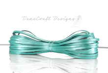Load image into Gallery viewer, Kangaroo Leather Lace-DaneCraft Custom Color-SEA FOAM Green Metallic

