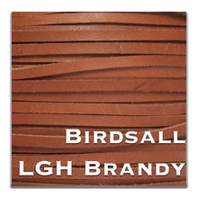 Load image into Gallery viewer, WHOLESALE-Kangaroo Leather Lace-BIRDSALL LGH BRANDY
