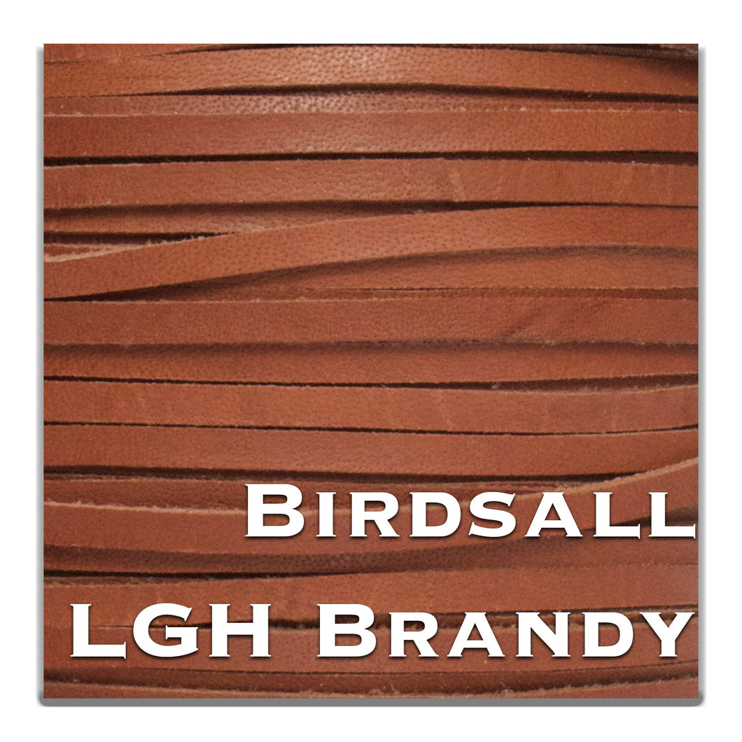 WHOLESALE-Kangaroo Leather Lace-BIRDSALL LGH BRANDY