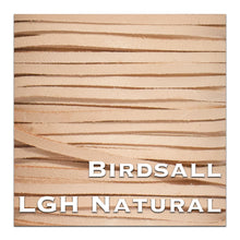 Load image into Gallery viewer, Kangaroo Leather Lace-BIRDSALL LGH NATURAL
