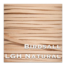 Load image into Gallery viewer, WHOLESALE-Kangaroo Leather Lace-BIRDSALL LGH NATURAL
