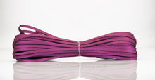 Load image into Gallery viewer, Kangaroo Leather Lace-DANECRAFT Custom Color-DEEP MAGENTA SUPER SPARKLE
