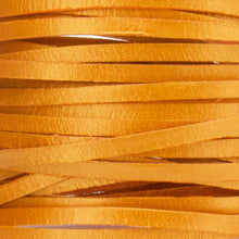 Load image into Gallery viewer, Kangaroo Leather Lace-DANECRAFT Custom Color-MARMALADE METALLIC

