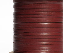 Load image into Gallery viewer, Kangaroo Leather Lace-BIRDSALL MAROON
