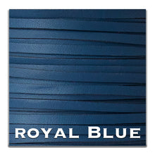 Load image into Gallery viewer, Kangaroo Leather Lace-PACKER Kangaroo Leather-ROYAL BLUE
