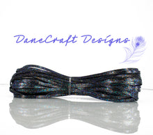 Load image into Gallery viewer, Kangaroo Leather Lace-DANECRAFT Custom Color-STARRY NIGHT GLITTER
