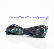 Load image into Gallery viewer, Kangaroo Leather Lace-DaneCraft Custom Color-STARRY NIGHT GLITTER
