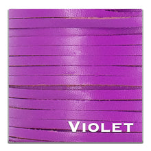 Load image into Gallery viewer, WHOLESALE-Kangaroo Leather Lace-BIRDSALL VIOLET
