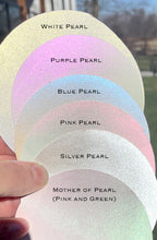 Load image into Gallery viewer, Kangaroo Leather Lace-DANECRAFT Custom Color-PINK PEARL SHIMMER
