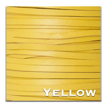 Load image into Gallery viewer, WHOLESALE-Kangaroo Leather Lace-PACKER YELLOW
